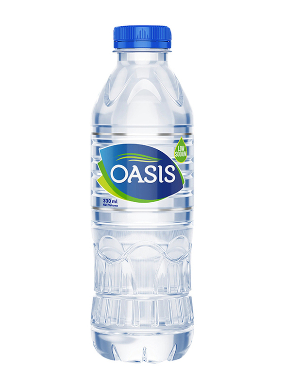 

Oasis Bottled Mineral Drinking Water, 6 x 330ml