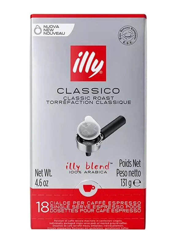 

Illy Classico Classic Roast, 18 Pods