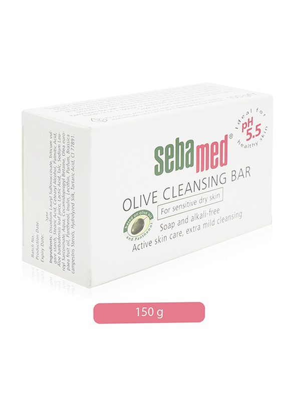 Sebamed Adult Olive Cleansing Bar, 150 gm