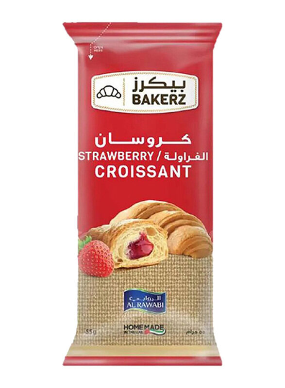 

Al Rawabi Bakerz Strawberry Croissant, 50g