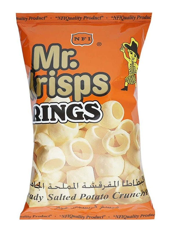 NFI Mr. Krisps Natural Salted Potato Rings - 80 g