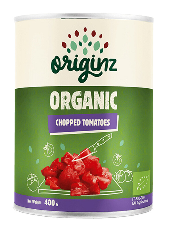 

Originz Organic Diced Chopped Tomatoes, 400g