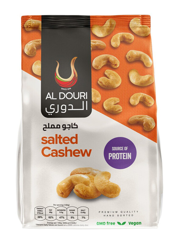 

Al Douri Salted Cashews, 150g