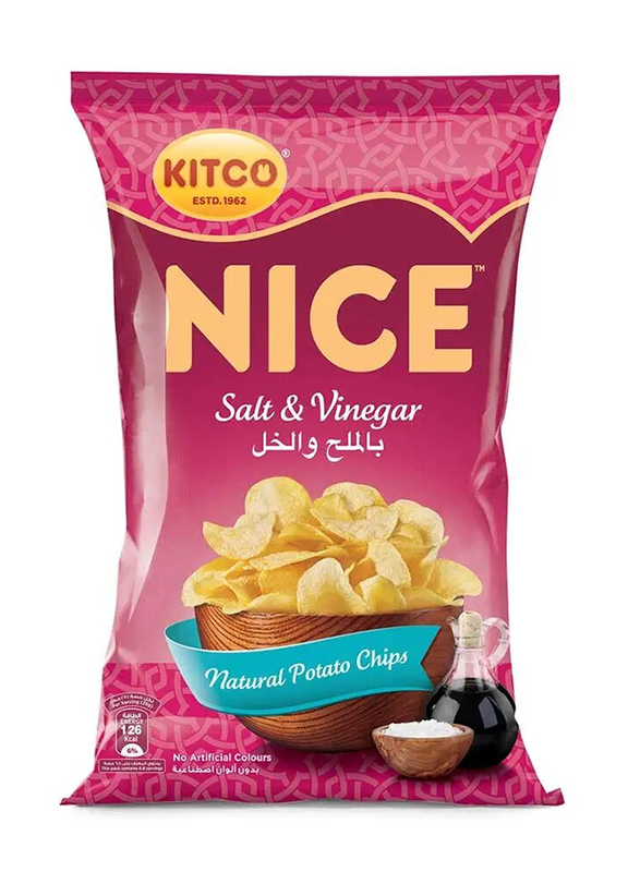 Kitco Nice Salt & Vinegar Chips, 170g