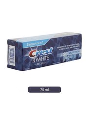 Crest 3D White Deluxe Healthy Shine Whitening Toothpaste, 75ml