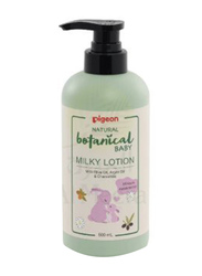 PIGEON 500ml Baby Milky Lotion Natural Botanical