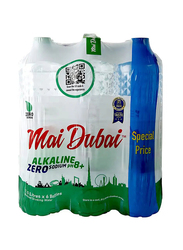 Mai Dubai Alkaline Zero Sodium Water - 6 x 1.5 Ltr