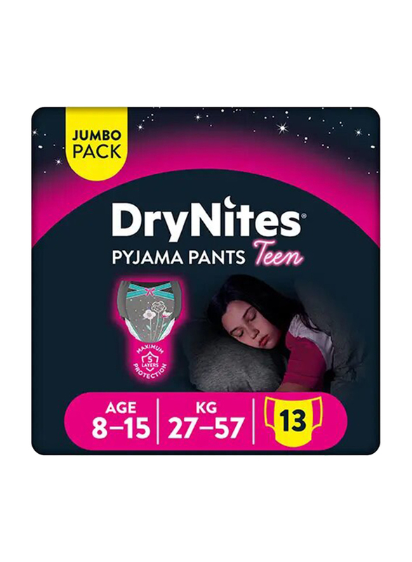 Drynites Girl X-large 8-15 A 27-57 Kg 13