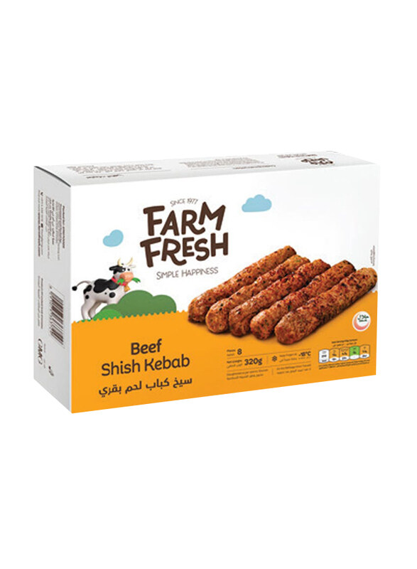 

Farm Fresh Beef Shish Kabab, 320g