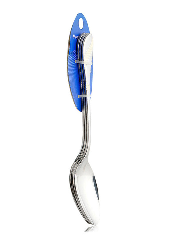 

PMT 3-Pieces Stainless Steel Dessert Spoon Set, Silver