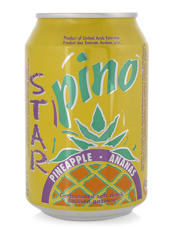 Star Pineapple Carbonated Soft Drink Can, 300ml