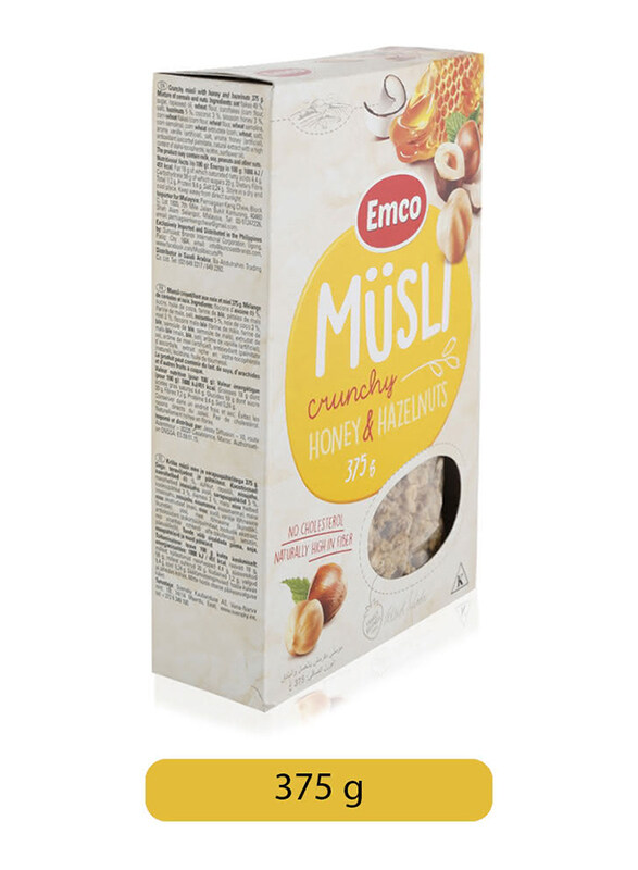 

Emco Honey and Hazelnuts Crunchy Museli, 375g