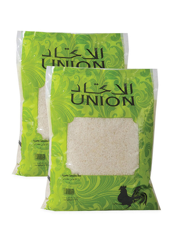 

Union Egyptian Rice - 2 x 2 Kg