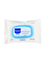 Mustela Baby Cleansing Wipes, 25 Wipes