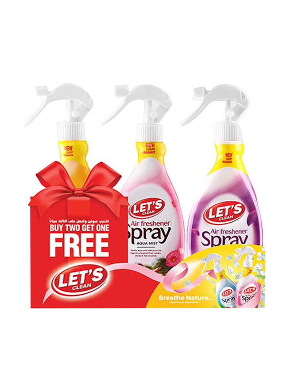 

Let's Clean Air Freshener, 3 x 450ml