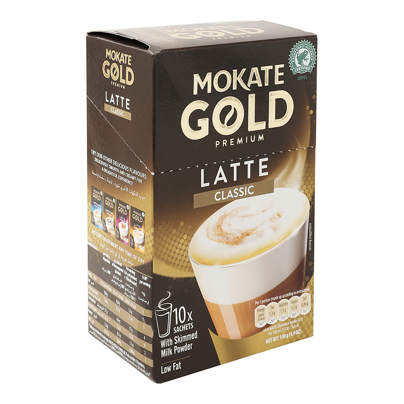 Mokate Premium Latte Classic Coffee, 140g