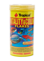 Tropical Vitaly & Colour Flakes Fish Food, 250ml
