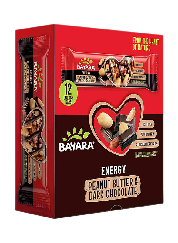 

Bayara Peanut Butter and Dark Chocolate, 40g