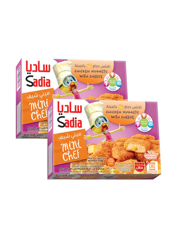 

Sadia Chicken Nuggets Cheese, 2 x 270g