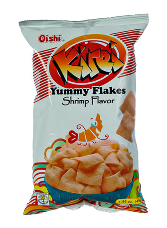 

Oishi Kirei Yummy Flakes Shrimp Flavour, 45g