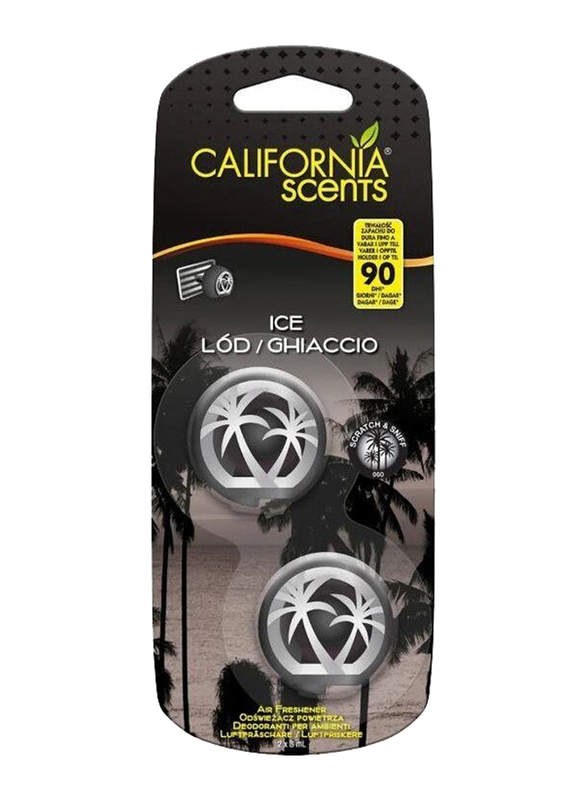 California Ice Mini Diffuser Scents, Black