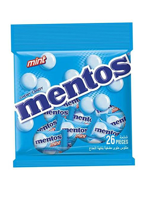 Mentos Mono Chewy Candy Mint, 26 Pieces