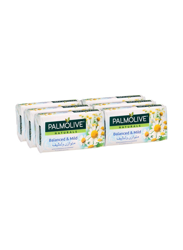 

Palmolive Balanced & Mild with Vitamin E Soap, 6 x 175gm