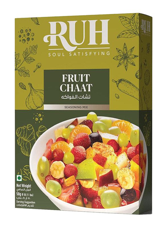 

Ruh Fruit Chaat Masala 50g, Multicolour