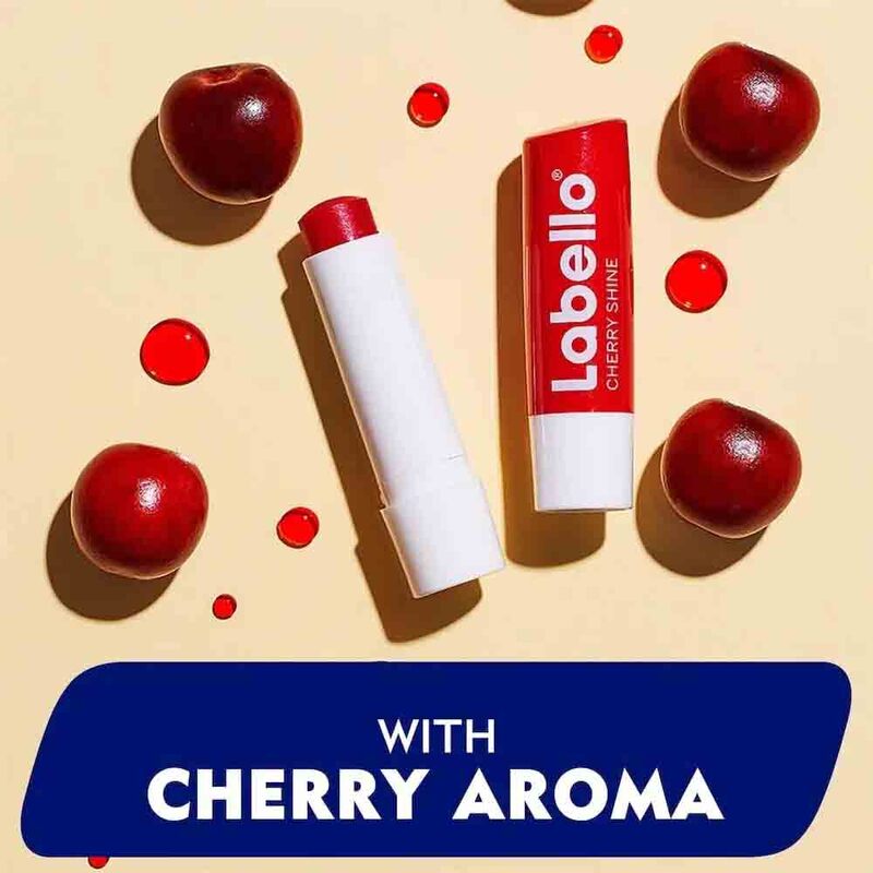 Labello Fruity Shine Cherry Lip Care - 4.8 g, Pack of 1