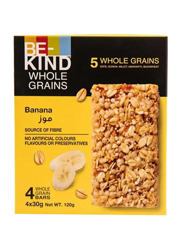 

Be-Kind Wholegrain Banana, 4 x 30g