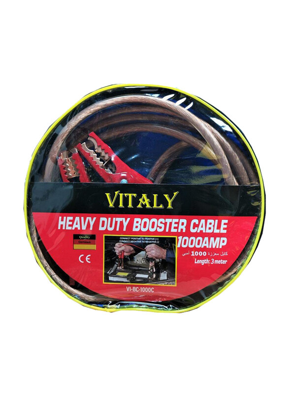 

Vitaly 1000 Amp Booster Cable, Multicolour