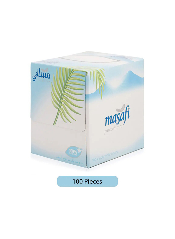 Masafi Pure Soft Care Tissues - 100 Pieces