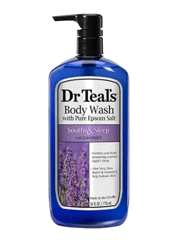 

Dr Teal's Epsom Salt Body Wash Lavender, 710ml