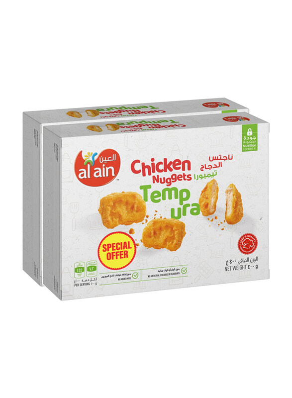 

Al Ain Chicken Nuggets Tempura, 2 x 400g