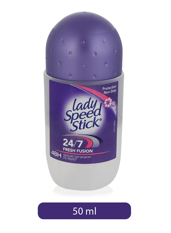 Lady Speed Stick Fresh Fusion Antiperspirant Deodorant Roll-On, 50ml