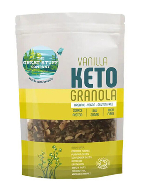 

Keto Granola Vanilla Almond, 250g