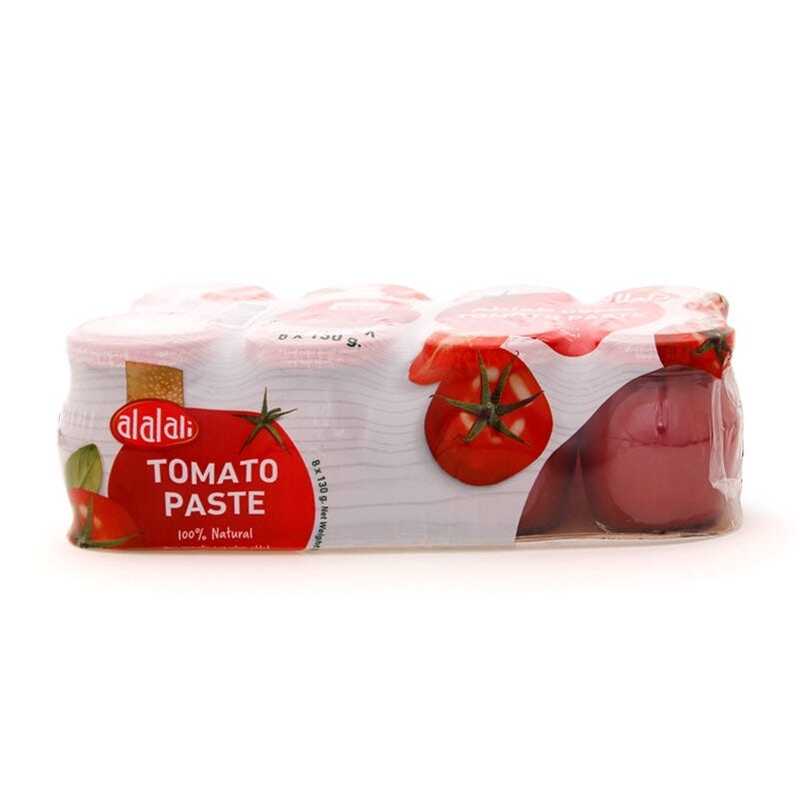 Al Alali Tomato Paste, 8 x 130g