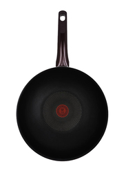 Tefal Flame Protect Non Stick Pan, 28Cm, Black