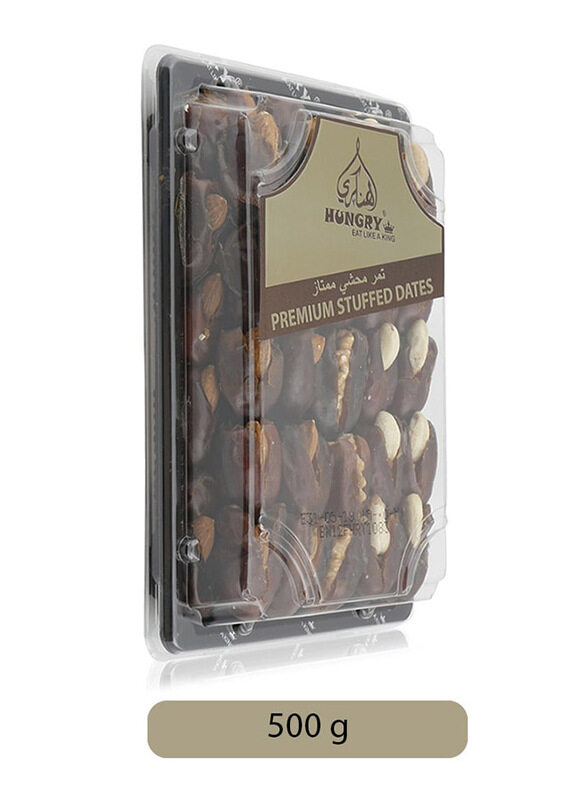 

Hungry Premium Stuffed Dates, 500g