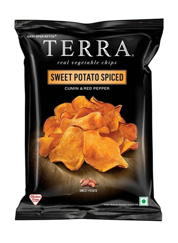 

Terra Sweet Potato Spiced Cumin & Red Pepper Chips, 120g