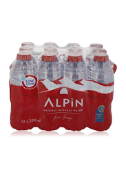Alpin Natural Mineral Water - 12 x 330ml