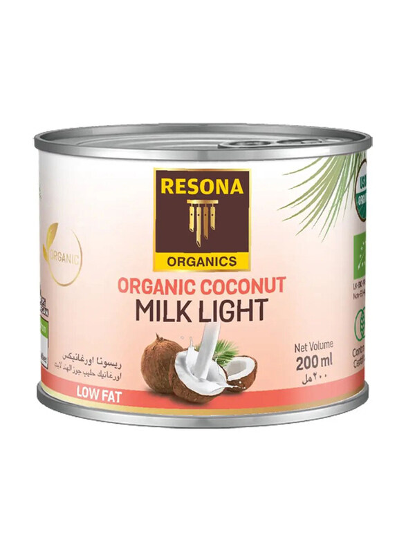 

Resona Organic Coconut Milk Light, 200ml