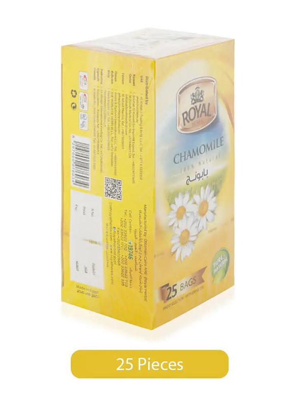 Royal Herbs Chamomile - 25 Bags