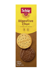 Dr. Schar Gluten Free Digestive Choc Biscuit, 150g