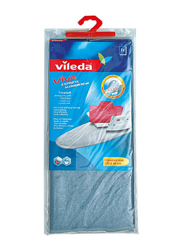 Vileda Replaceable Ironing Board Cover, Blue