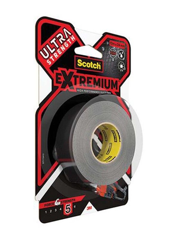 

3M 24mm x 10m Ultra Strength Duct Tape, Black