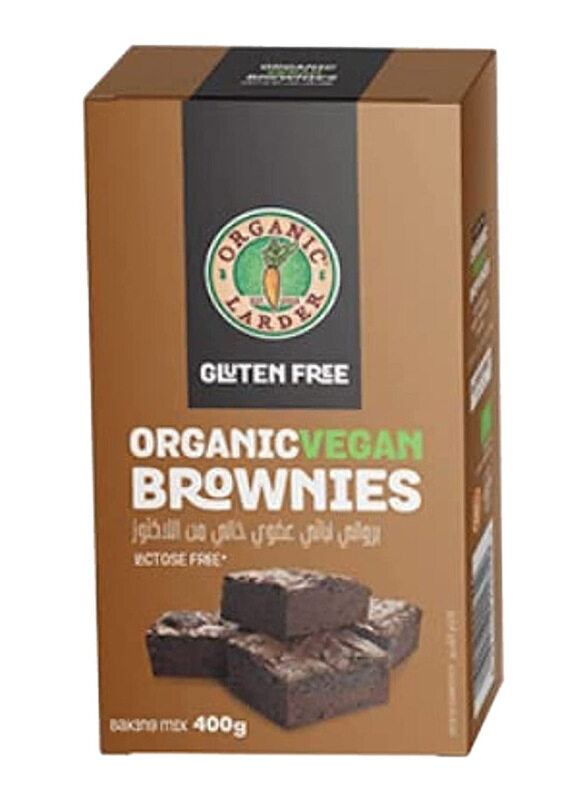 

Organic Larder Gluten Free Vegan Brownies, 400g