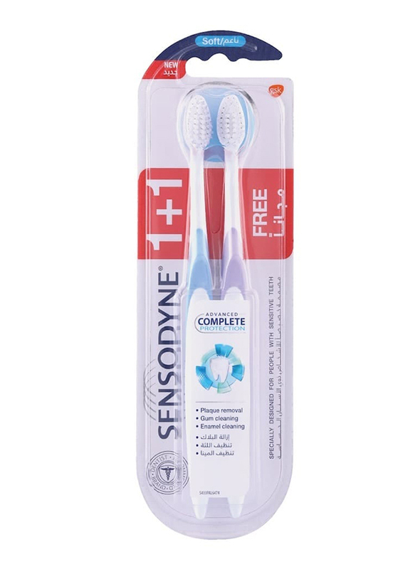 Sensodyne Advanced Complete Protection Toothbrush Soft (1 + 1 Free)