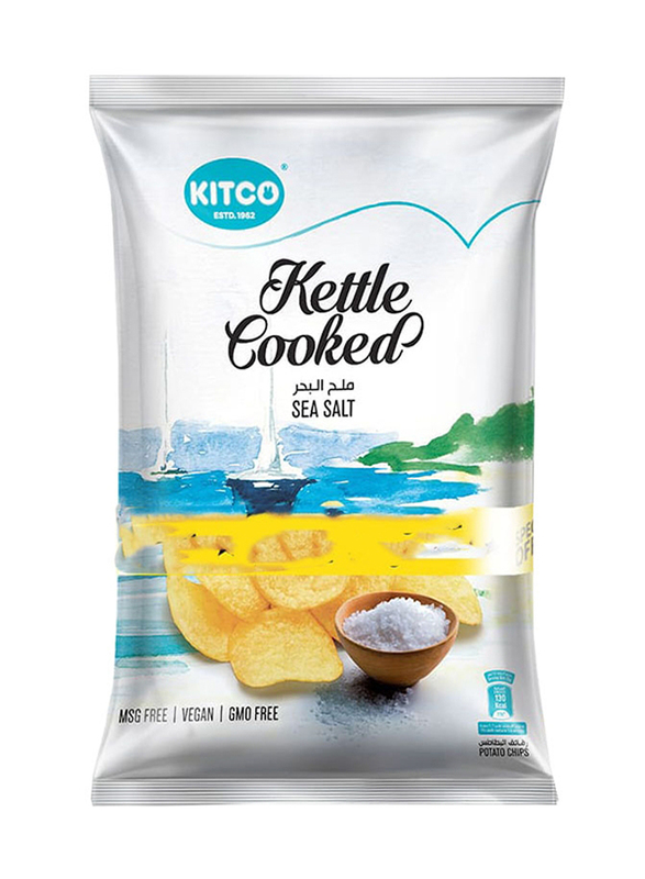 Kitco Kettle Chips Sea Salt, 150g