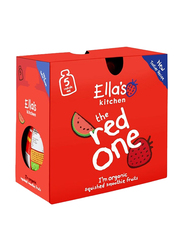 Ella's Kitchen Organic The Red One Squished Smoothie Fruits, 5 x 90g
